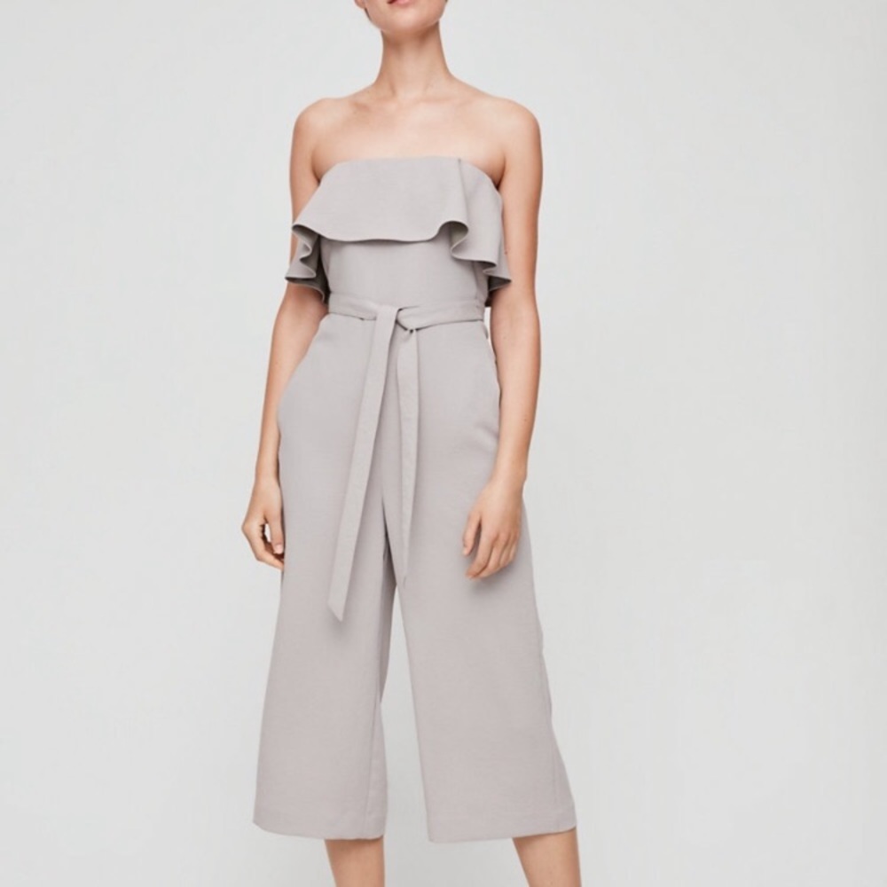 Aritzia Babaton Flutter Jumpsuit 0